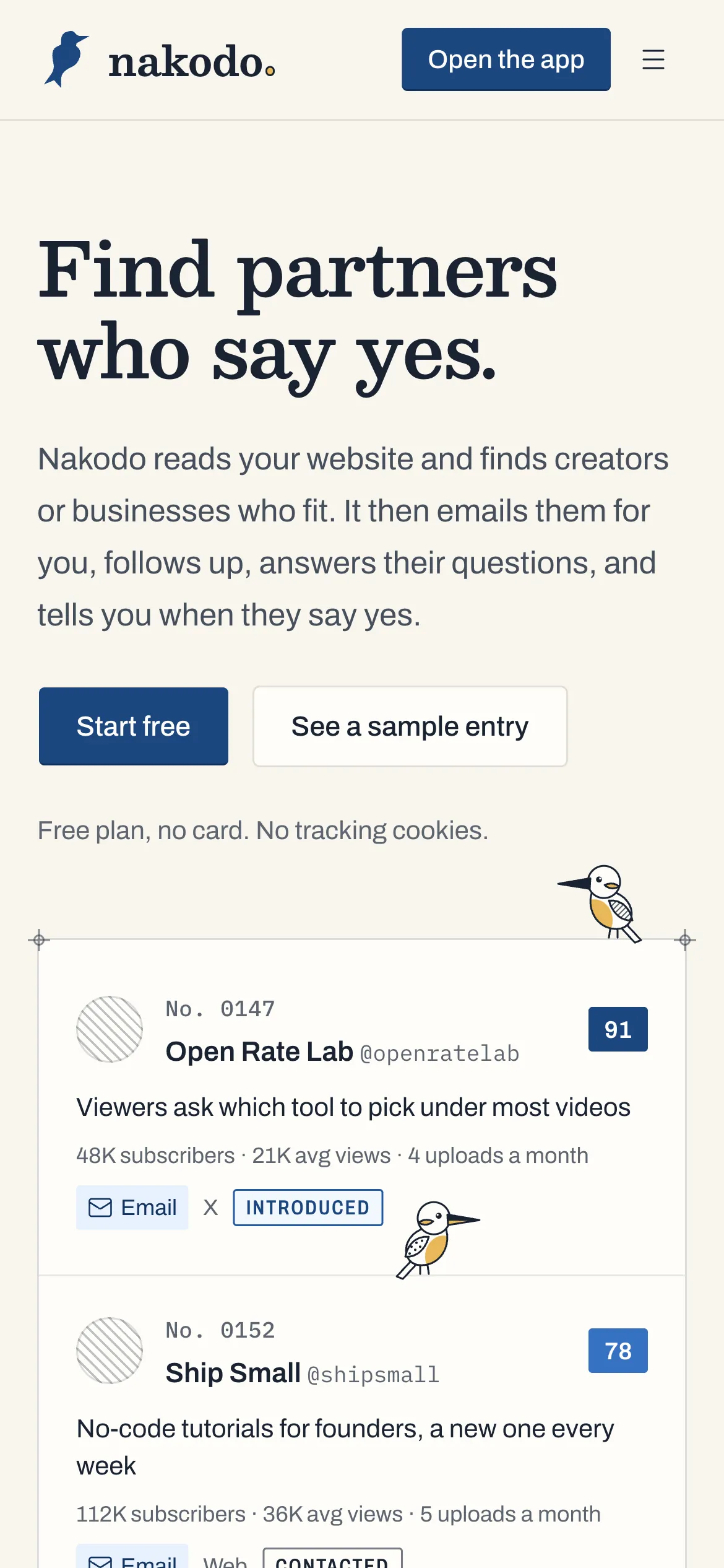 Nakodo screenshot